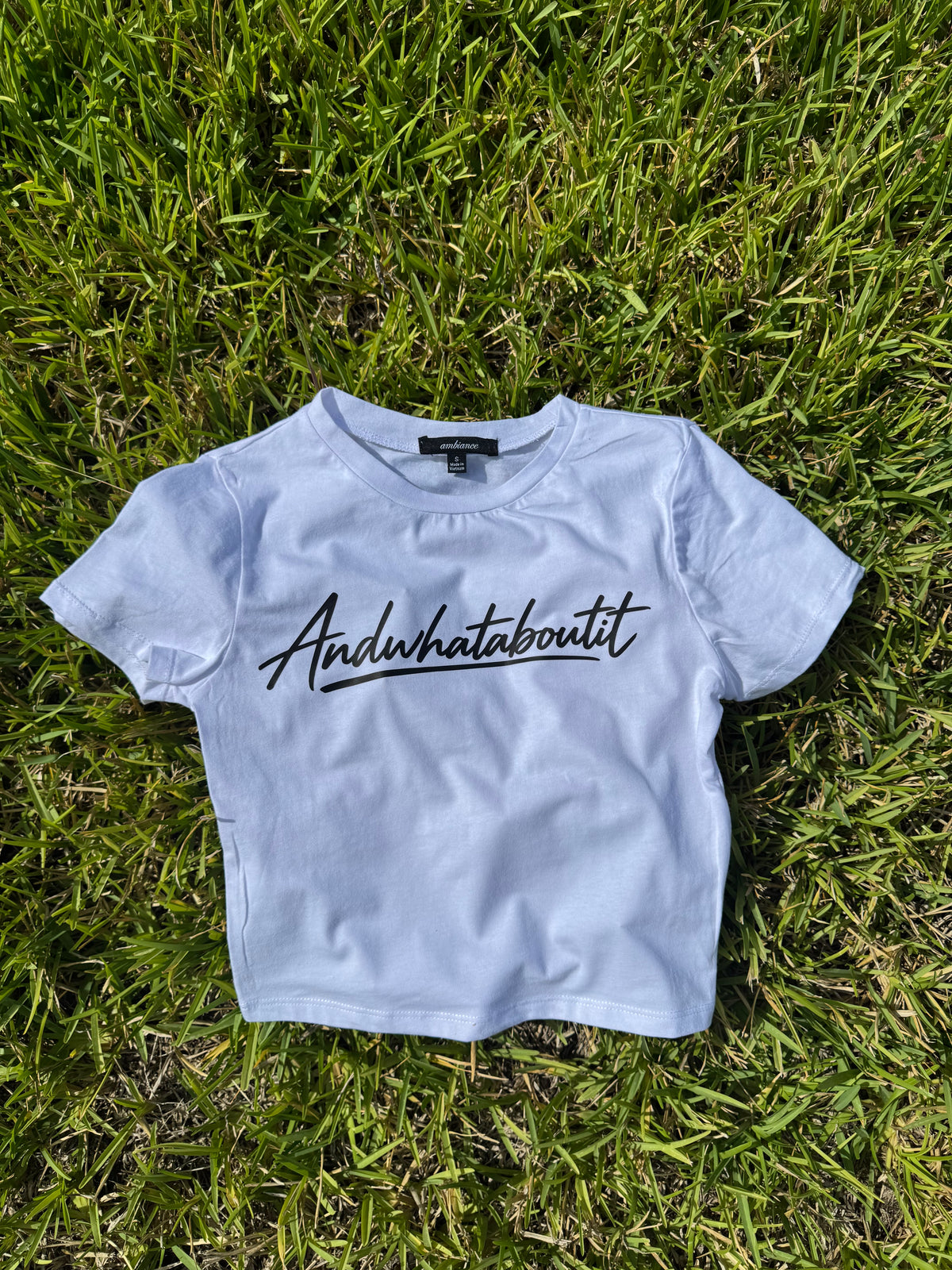 Andwhataboutit - Crop Top
