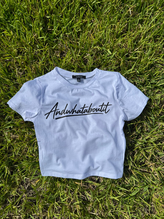 Andwhataboutit - Crop Top
